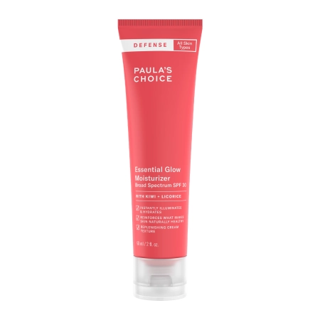 Paula's Choice - Defense - Essential Glow Moisturizer SPF30 - Rozświetlający i Nawilżający Krem Przeciwsłoneczny - 60ml
