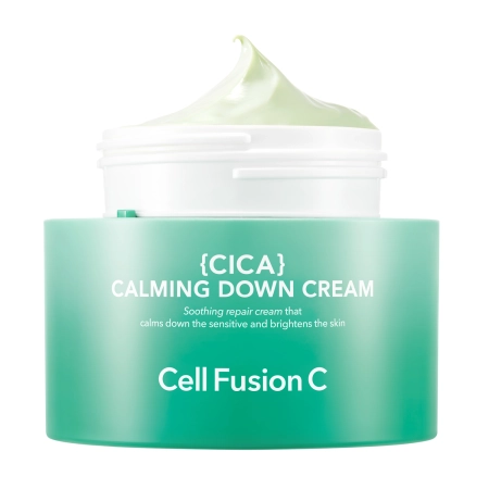 Cell Fusion C - Cica Calming Down Cream - Krem Łagodzący do Cery Wrażliwej - 50ml