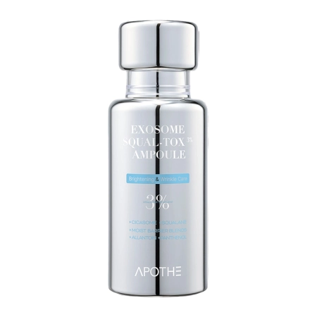 APOTHE - Exosome Squal-Tox 3% Ampoule - Intensywnie Nawilżające Serum do Twarzy z Egzosomami - 30ml