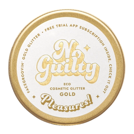 Ministerstwo Dobrego Mydła - Facegroovin' - Bio Brokat - Gold - 10g