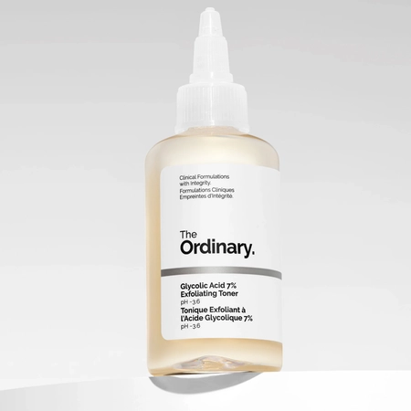 The Ordinary - Glycolic Acid 7% Exfoliating Toner - Tonik Peelingujący z 7% Kwasem Glikolowym - 100ml