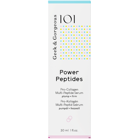 Geek & Gorgeous - Power Peptides - Stymulujące Serum z Peptydami - 30ml
