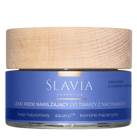 Slavia Cosmetics - Lekki Krem do Twarzy na Dzień Nawilżenie Ochrona przed IR - 50ml