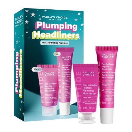 Paula's Choice - Plumping Headliners - Zestaw do Twarzy i Ust z Peptydami - 15 ml + 15 ml