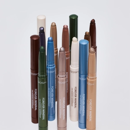 GOSH - Forever Mineral  - Wodoodporny Cień do Powiek w Sztyfcie - 012 Matte Beige - 1,4g 