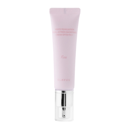 Klavuu - White Pearlsation Ideal Actress Backstage Cream SPF30 PA++ - Baza pod Podkład - Rose - 30ml