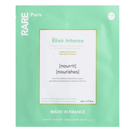 Rare Paris - Élixir Intense - Odżywcza Maska w Płachcie - 1szt/23ml