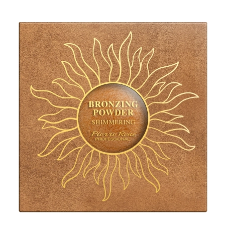 Pierre Rene - Bronzing Powder Shimmering - Puder Brązująco-Rozświetlający - 7,5g