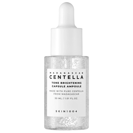 SKIN1004 - Madagascar Centella Tone Brightening Capsule Ampoule - Rozświetlająca Ampułka z Wąkrotą Azjatycką - 30ml