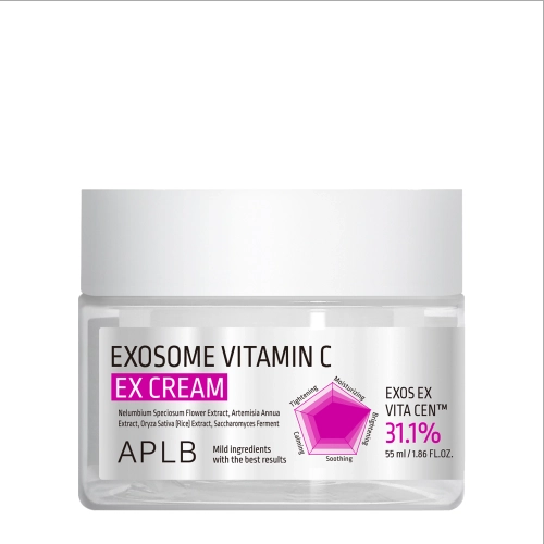 APLB - Exosome Vitamin C EX Cream - Krem do Twarzy z Witaminą C i Egzosomami - 55ml