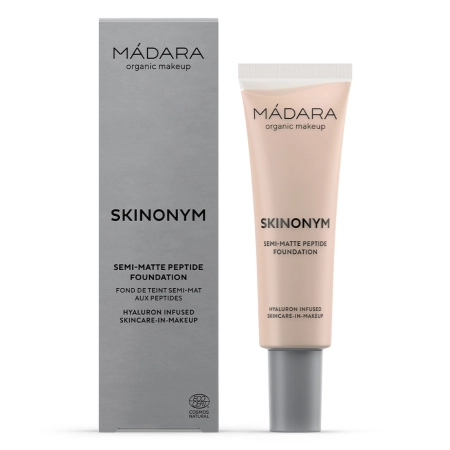 Madara - Skinonym Semi-Matte Peptide Foundation - Półmatowy Podkład Peptydowy - #20 Ivory - 30ml