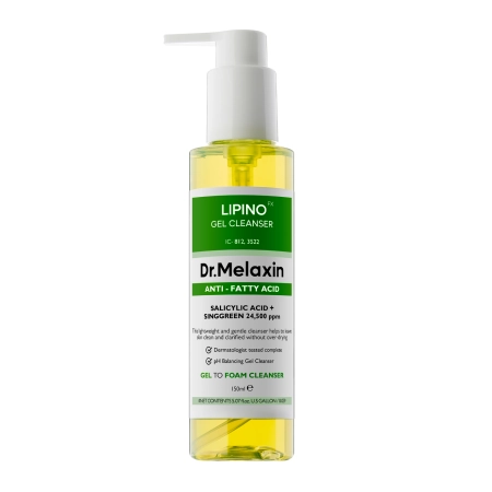 Dr.Melaxin - Lipino Gel Cleanser - Oczyszczający Żel do Twarzy - 150ml
