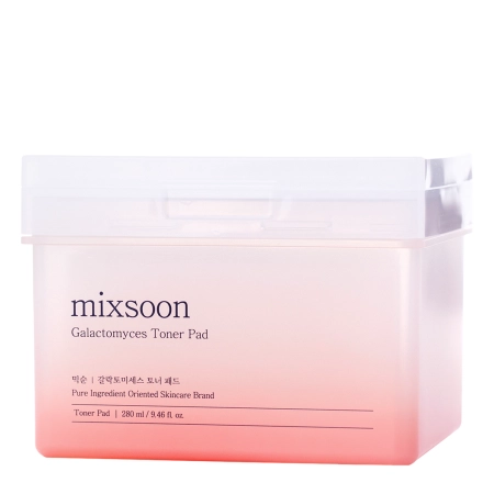 Mixsoon - Galactomyces Toner Pad - Rozjaśniające Płatki do Twarzy - 60szt.
