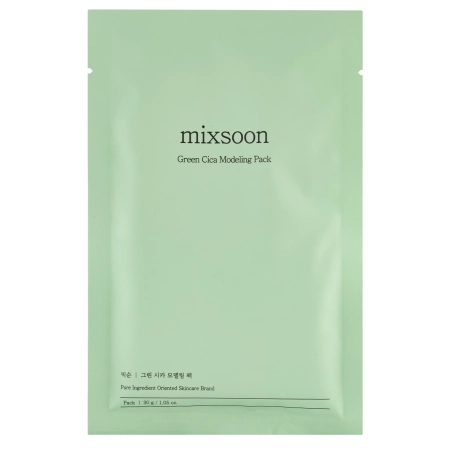 Mixsoon - Green Cica Modeling Pack - Wyciszająca Maska Algowa z Wąkrotką Azjatycką - 5szt. (30g)
