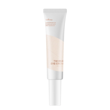 Isntree - TW-REAL Eye Cream - Przeciwzmarszczkowy Krem ​​pod Oczy z Probiotykami - 30ml