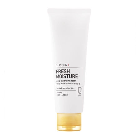 Illiyoon - Fresh Moisture Deep Cleansing Foam - Głęboko Oczyszczająca Pianka do Twarzy - 120g