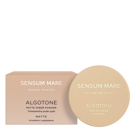 Sensum Mare - Algotone - Transparentny Puder Sypki o Matowym Wykończeniu - 10g