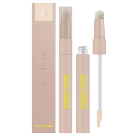Poppy Head - Eyece Cream Brightening And Correcting Concealer - Rozświetlająco-Korygujący Korektor pod Oczy - 04 Apricot Frappe - 2,2g 