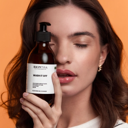 SkinTra - Wash It Off - Glukozydowy Żel Oczyszczający - 200ml