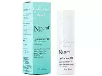 Nacomi - Next Level - Hyaluronic 10% - Serum z Kwasem Hialuronowym 10% - 30ml