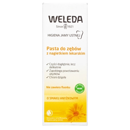 WELEDA - Pasta do Zębów z Nagietkiem Lekarskim - 75ml