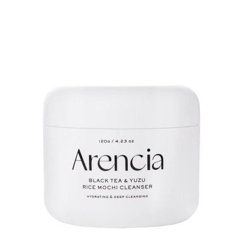 Arencia - Black Tea & Yuzu Rice Mochi Cleanser - Rozjaśniająco-Oczyszczająca Pasta do Mycia Twarzy - 120g