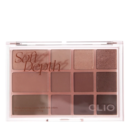 Clio - Shade & Shadow Palette - Paleta Cieni do Oczu - 02 Soft Depth - 9,6g