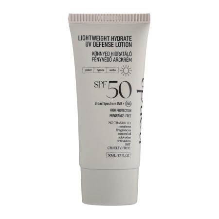 Nerds. - Lightweight Hydrate UV Defense Lotion SPF50 - Nawilżający Krem Przeciwsłoneczny SPF50 - 50ml