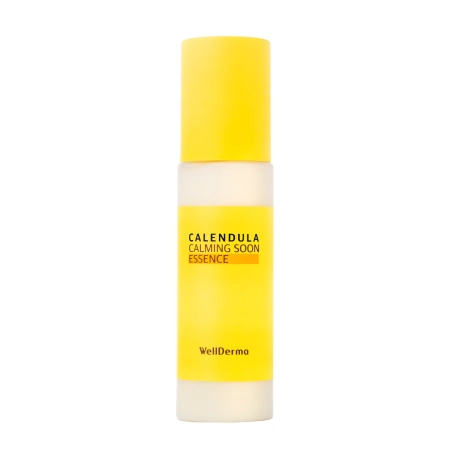WellDerma - Calendula Calming Soon Essence - Łagodząca Esencja do Twarzy z Nagietkiem - 100ml