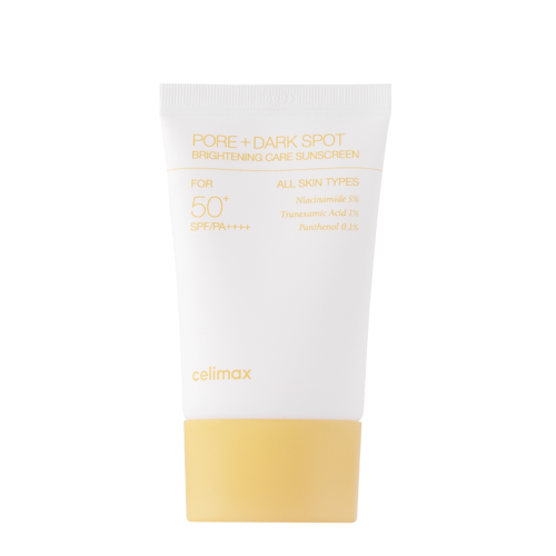 Celimax - Pore+Dark Spot Brightening Care Sunscreen - Rozjaśniający Krem Przeciwsłoneczny - 50ml