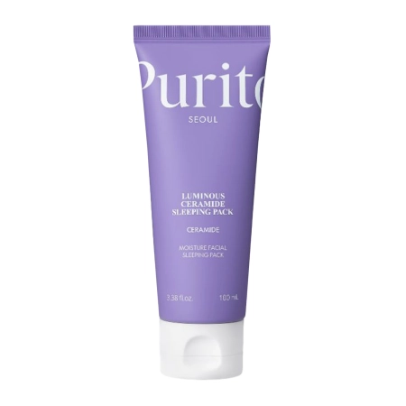 Purito Seoul – Luminous Ceramide Sleeping Pack - Regenerujący Krem-Maska na Noc - 100ml