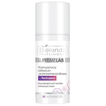 Bielenda Professional - Supremelab - Krem pod Oczy Odżywczo-Przeciwzmarszczkowy z Retinalem - 15ml