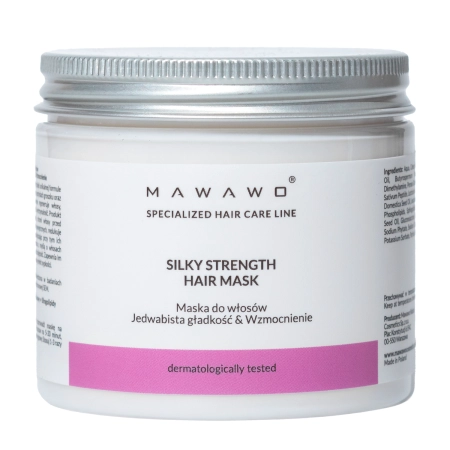 Mawawo - Silky Strenght Hair Mask - Maska do Włosów Jedwabista Gładkość & Wzmocnienie - 200ml