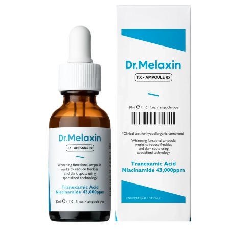 Dr.Melaxin - TX-Ampoule - Skoncentrowane Serum Rozjaśniające z Kwasem Traneksamowym - 30ml