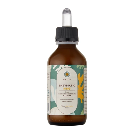 HairTry - Enzymatic King - Trychologiczny Peeling Enzymatyczny z Ficyną - 100ml