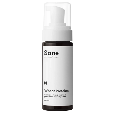 Sane - Cleansing Foam With Wheat Proteins 3% - Pianka do Mycia Twarzy z Proteinami Pszenicy 3% - 150ml