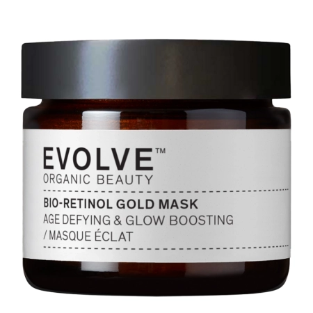 Evolve Organic Beauty - Bio-Retinol Gold Mask - Złota Maska do Twarzy z Bio-Retinolem - 60ml