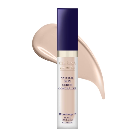 Claresa - Natural Skin Serum Concealer - Korektor-serum z Naturalnym Wykończeniem - 1C Light Cool - 7ml