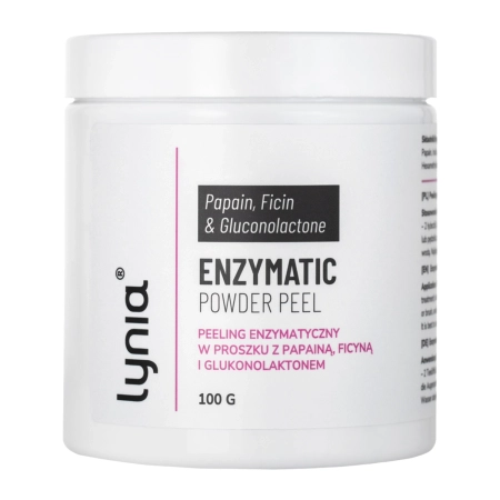 Lynia - Peeling Enzymatyczny w Proszku z Papainą i Ficyną oraz Glukonolaktonem - 100g