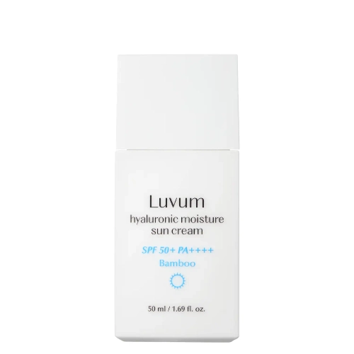 Luvum - Bamboo Hyaluronic Moisture Sun Cream - Nawilżający Krem do Twarzy z Filtrem - 50ml