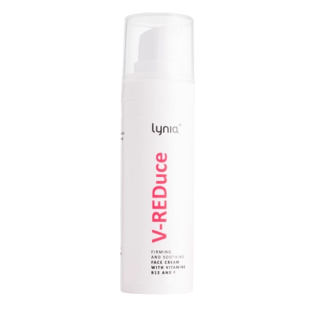 Lynia - Pro - Krem V-REDuce z Witaminami B12 i F - Ujędrnienie i Łagodzenie - 30ml