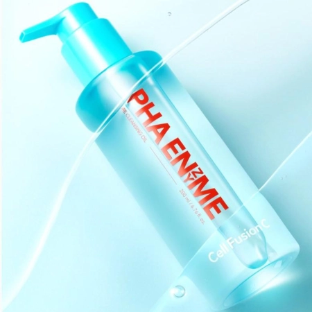 Cell Fusion C - PHA Enzyme Pore Cleansing Oil - Enzymatyczny Olejek do Demakijażu z Kwasami - 200ml