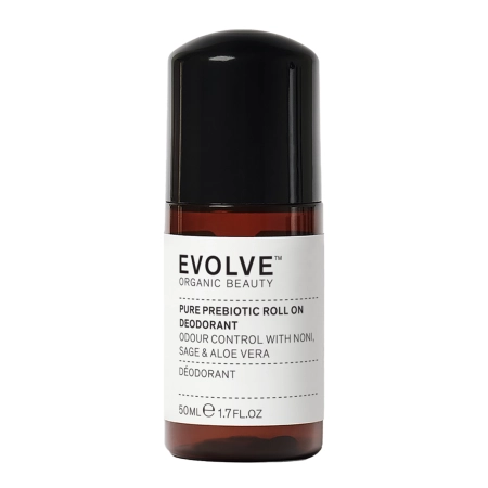 Evolve Organic Beauty - Pure Prebiotic Roll on Deodorant - Naturalny Dezodorant z Prebiotykami - 50ml