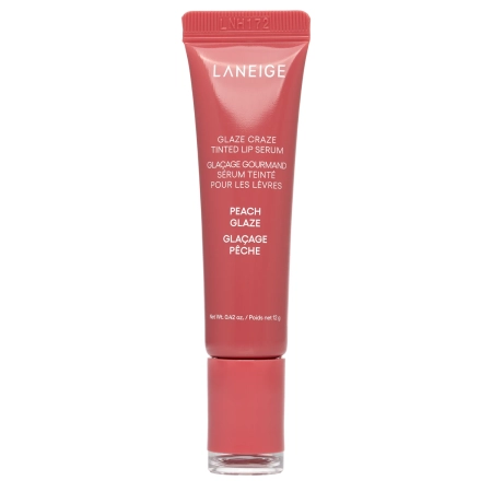 Laneige - Glaze Craze Tinted Lip Serum - Koloryzujące Serum do Ust - Peach Glaze - 12g