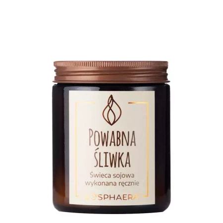 Bosphaera - Świeca Sojowa - Powabna Śliwka - 190g