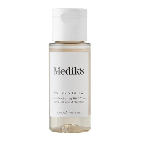 Medik8 - Try Me Size - Press&Glow - Tonik z Kwasem PHA i Aktywatorem Enzymów Złuszczających - 30ml