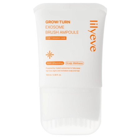 lilyeve - Grow:Turn Exosome Brush Ampoule - Wzmacniająca Ampułka do Włosów i Skóry Głowy - 100ml