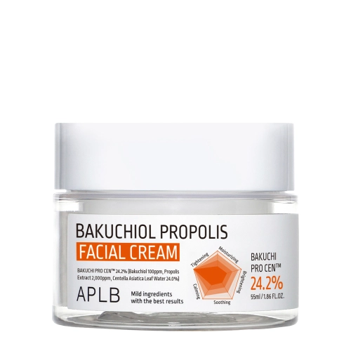 APLB - Bakuchiol Propolis Facial Cream - Ujędrniający Krem do Twarzy - 55ml