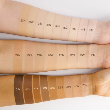 Unleashia - Satin Wear Healthy-Green Cushion - Wkład + Gąbeczka - Satynowy Podkład w Poduszce - 25N Blush - 15g