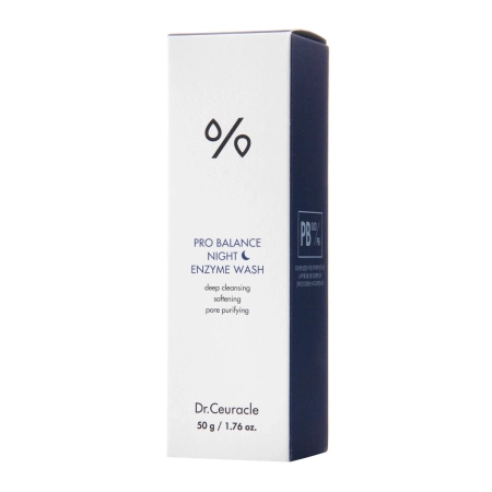 Dr.Ceuracle - Pro Balance Night Enzyme Wash - Proszek Enzymatyczny do Oczyszczania Twarzy - 50g